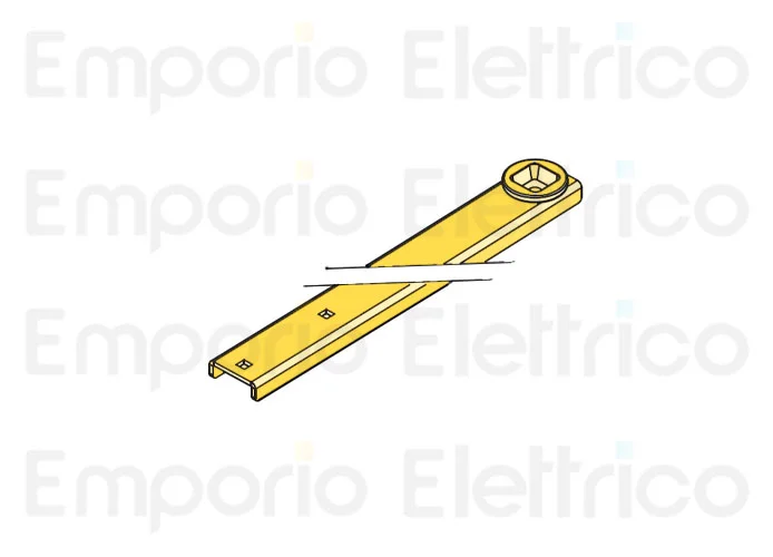 fadini Ersatzteil des geraden Arms auf Schiebeschiene für bart 350 35076