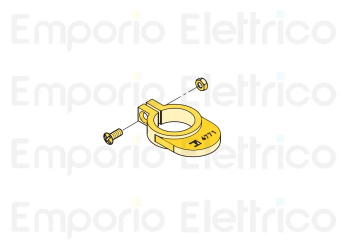 fadini Ersatzteil der einzelnen Nocke für Endschalter switch für bart 350 35102