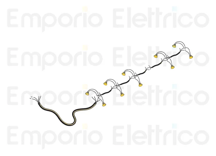 fadini Ersatzteil des elektrischen Kabels mit 10 LED-Strahlern für bayt 980 97379