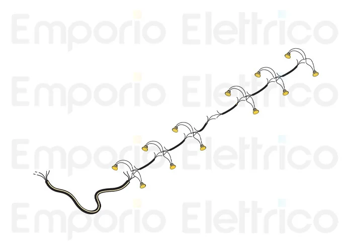 fadini Ersatzteil des elektrischen Kabels mit 12 LED-Strahlern für bayt 980 97380