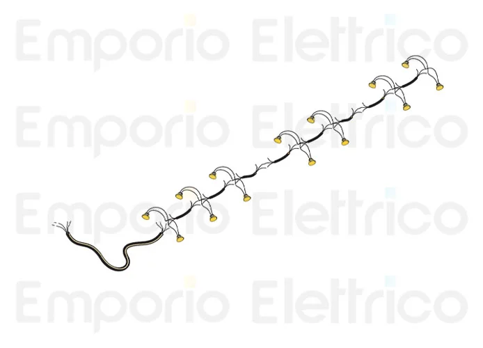 fadini Ersatzteil des elektrischen Kabels mit 14 LED-Strahlern für bayt 980 97381