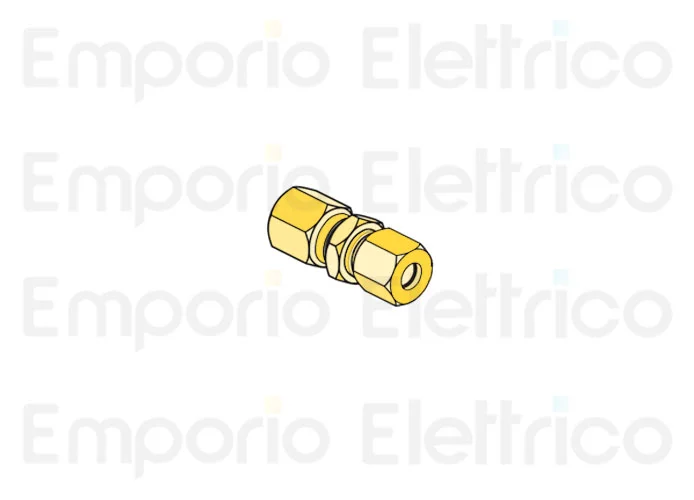 fadini Ersatzteil des Rohrverbinders für Rohre mit 8 mm Durchmesser für combi 740 740131