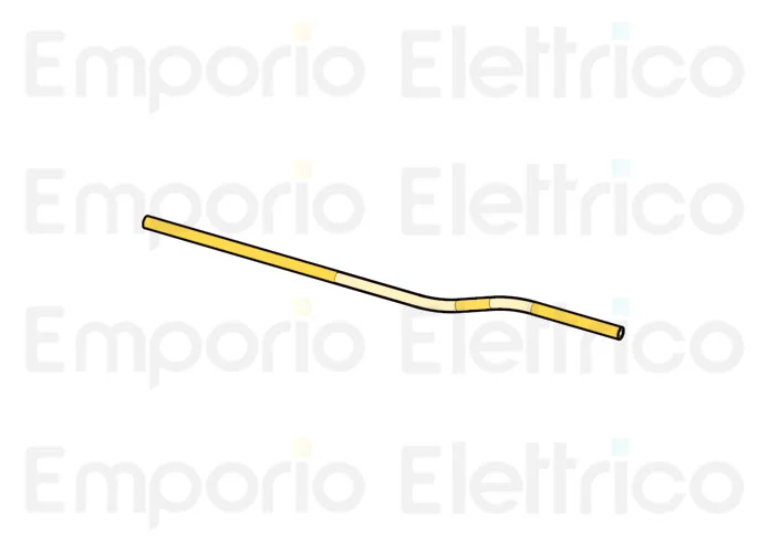 fadini Ersatzteil des Kupferrohrs für die Hydraulikleitung für 175° für combi 740 740132