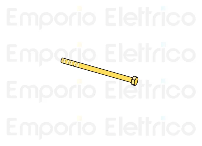 fadini ricambio vite m8x125 te 4pz per fissaggio 74033 4