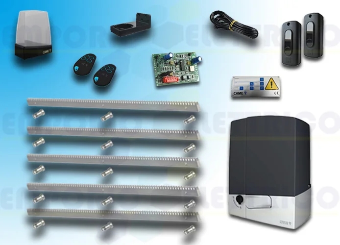 came Torantrieb Kit 801ms-0150 + 5mt verzinkte Zahnstange emp8k01ms-003cremz5