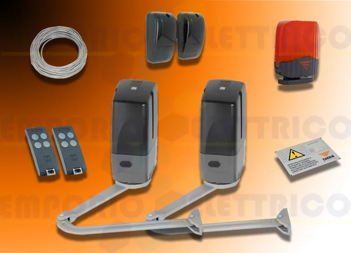 cardin Kit für Drehtore mit Torflügeln bis zu 5m (400kg) 24v kt-bl3924mcb