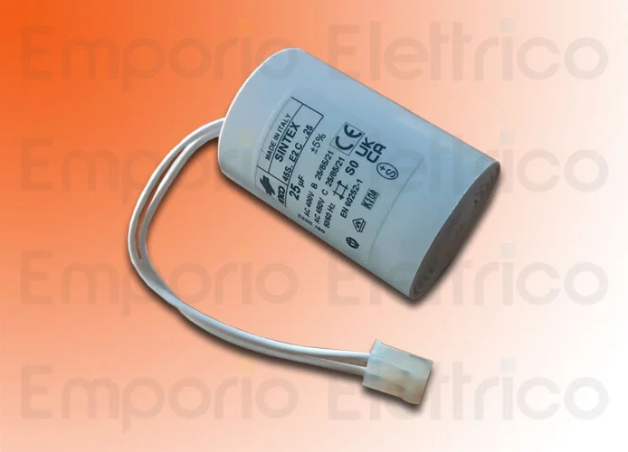faac Ersatzteil des Kondensators pp 25mf-250v c/conn.s/cod. 76012635