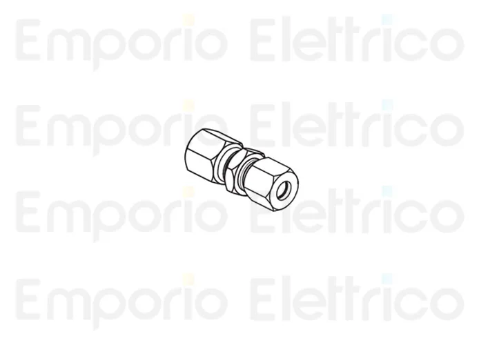 fadini Ersatzteil des Rohrverbinders für Rohre mit 8 mm Durchmesser für combi 740 740131