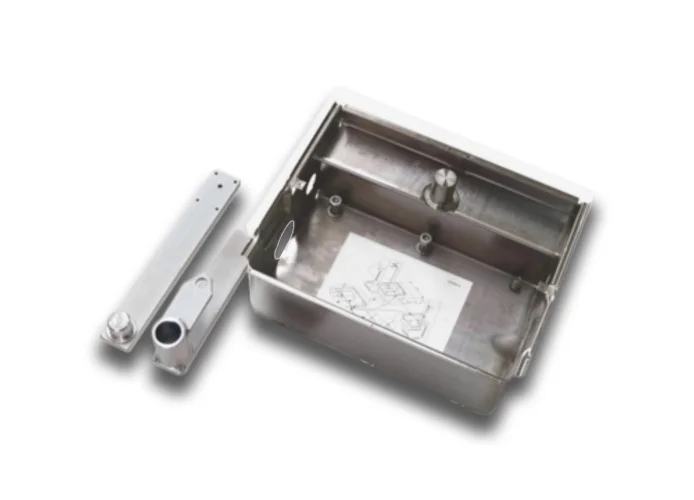 bft Fundamentgehäuse aus Edelstahl mit Hebeln btcf 120 e inox 2600091 n733398