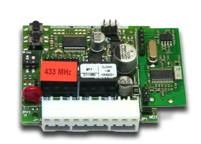 bft Zweikanaliger Rolling-Code-Steckempfänger 433 mhz clonix 2 2600152 d111662