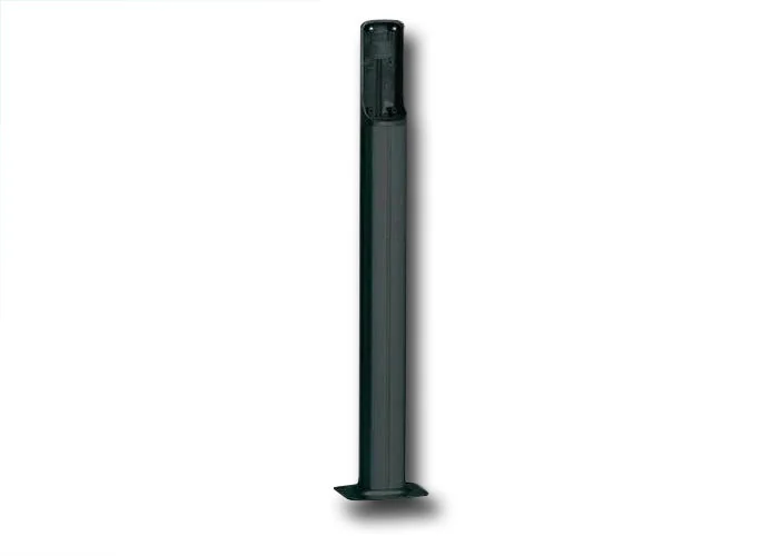 came Standsäule aus schwarz lackiertem Eloxal 0,5 m 001dir-ln dir-ln