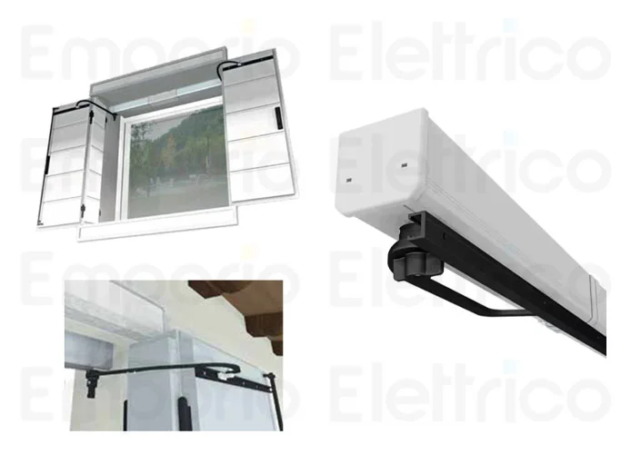 came Automation Kit für sx Flügeltor zwei Gelenkplatten 24v voilà 001uv06 uv06