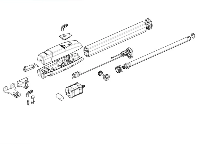 came Seite Ersatzteile des Motors ats50ags 801mp-0060