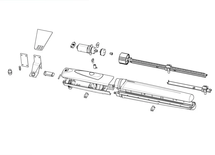 came Seite Ersatzteile des Motors 001ax5024 ax5024