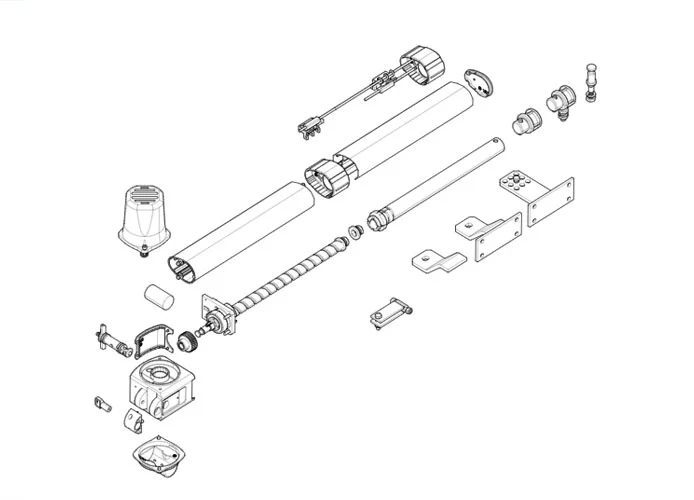 came Seite Ersatzteile des Motors 001kr312d kr312d