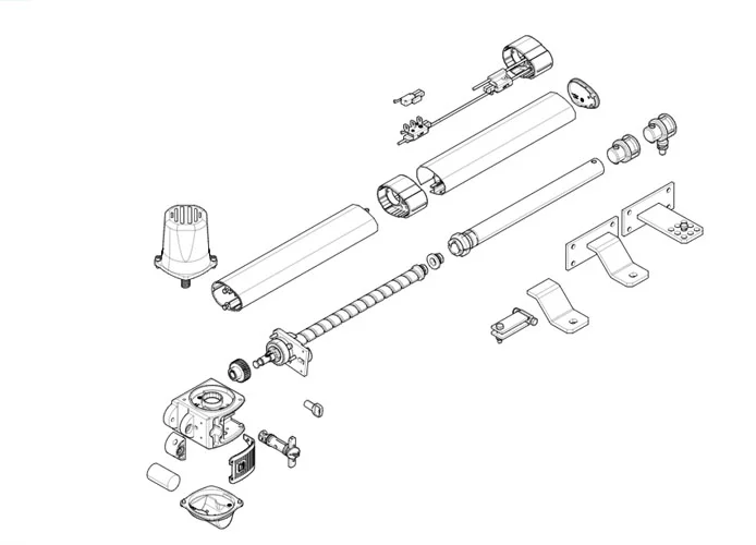 came Seite Ersatzteile des Motors 001kr310s kr310s