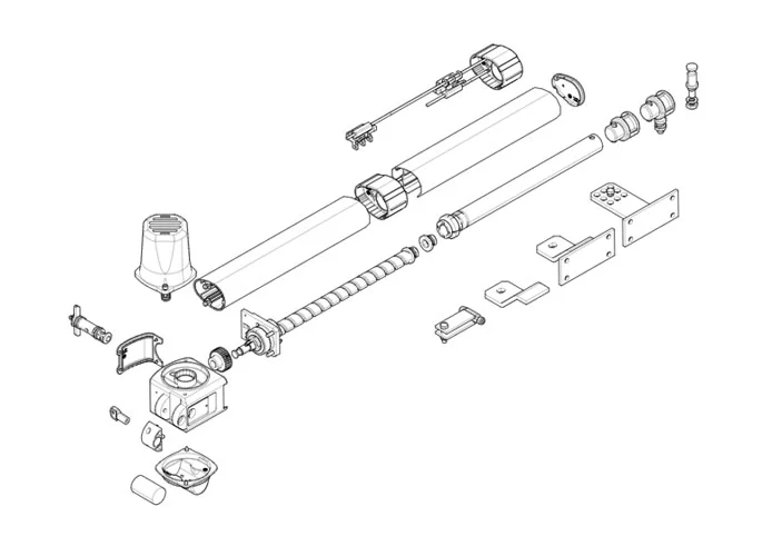 came Seite Ersatzteile des Motors 001kr310d kr310d