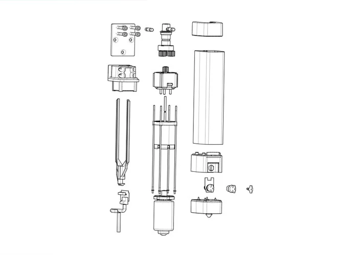 came Seite Ersatzteile des Motors 0010stylo-me stylo-me