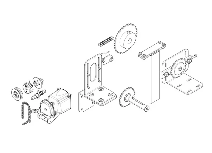 came Seite Ersatzteile Zubehör für Motor 001c-bx c-bx