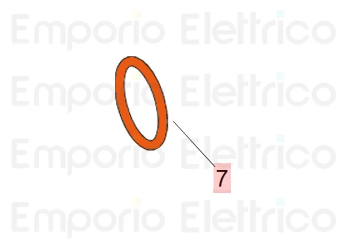 faac Ersatzteil der Dichtung or 11,91x2,62 (115) 7090080025