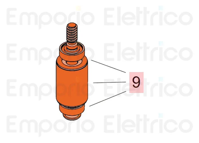 faac Ersatzteil des Rotors 412-bat 746028
