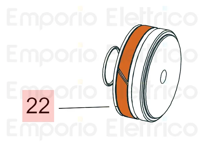 faac Ersatzteil des Rings des Kolbens e/gt 70x65-9,7/102 7049195