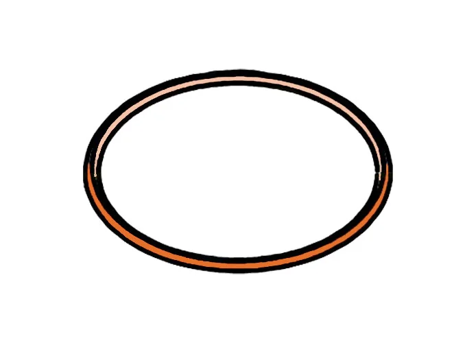 faac Ersatzteil der Dichtung O-Ring 55,25x2,62 (3218) 63000176