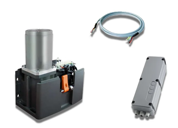 cardin integrierbarer Kit für Schiebetore bis zu 1000kg 24v kt-sli24draco