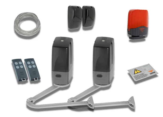 cardin Kit für Drehtore mit Torflügeln bis zu 5m (400kg) 24v kt-bl3924mcb