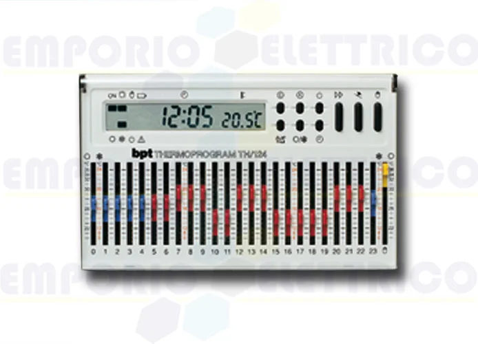 came bpt digitaler Uhrenthermostat mit Cursoren th/124.01 bb 69403510