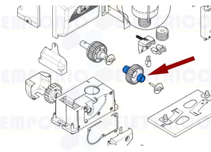 came Ersatzteil des Pakets der Buchse und O-Ring bx 119ribx058