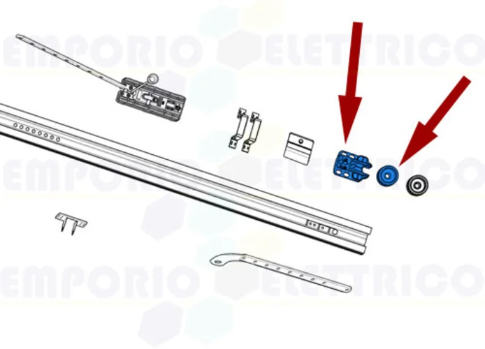 came Ersatzteil des Terminals+Riemenscheibe des Riemenantriebs v6000 119rie186