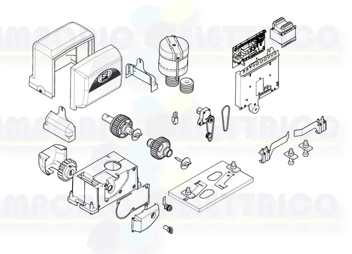 came Seite Ersatzteile des Motors 001bx-e241 bx-e241 