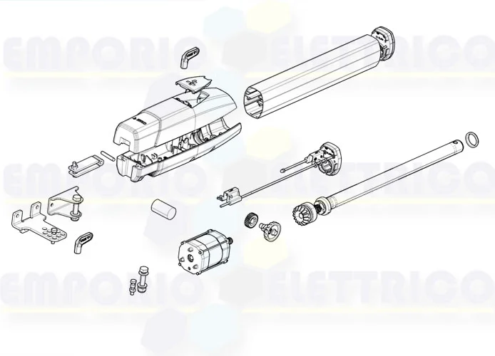 came Seite Ersatzteile des Motors ats30ags 801mp-0050