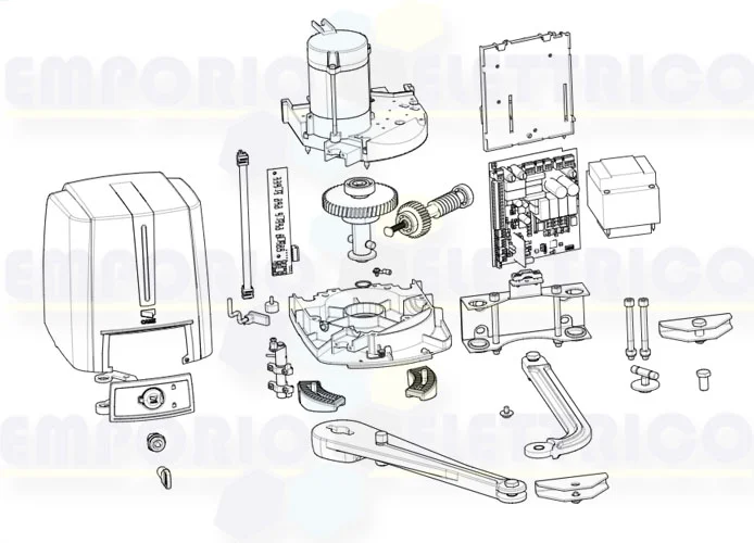 came Seite Ersatzteile des Motors 001fa4024cb fa4024cb