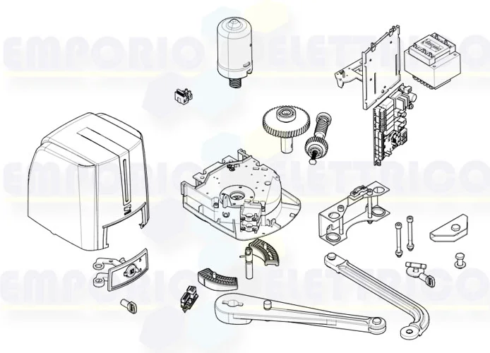 came Seite Ersatzteile des Motors 001fa7024cb fa7024cb