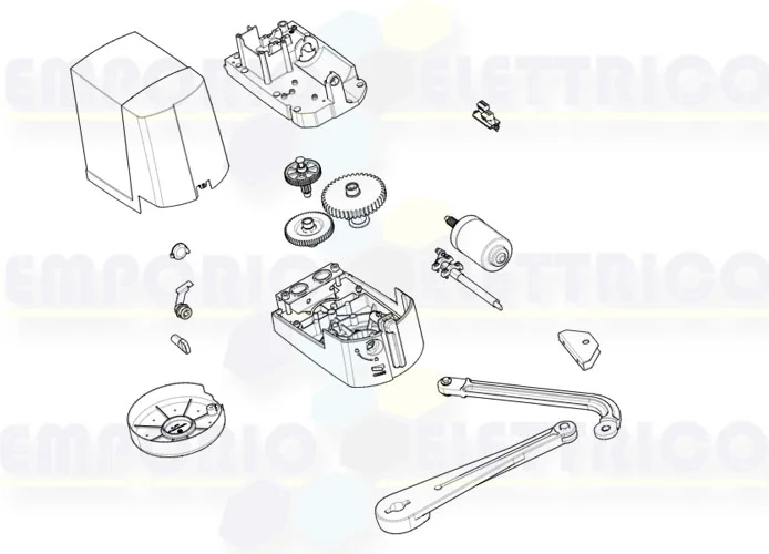 came Seite Ersatzteile des Motors ftl20dgs 801mb-0050