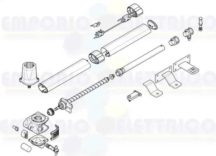 came Seite Ersatzteile des Motors 001kr312s kr312s