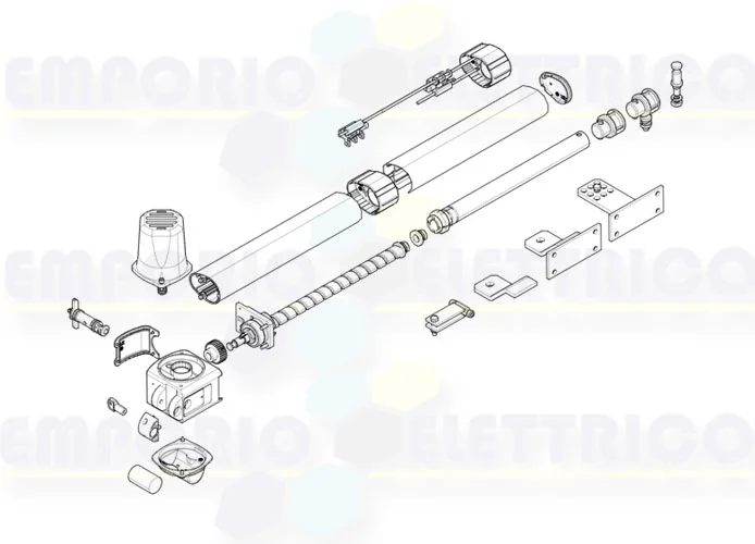 came Seite Ersatzteile des Motors 001kr310d kr310d