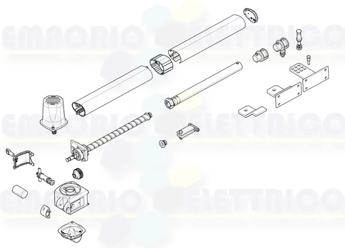 came Seite Ersatzteile des Motors 001kr300d kr300d