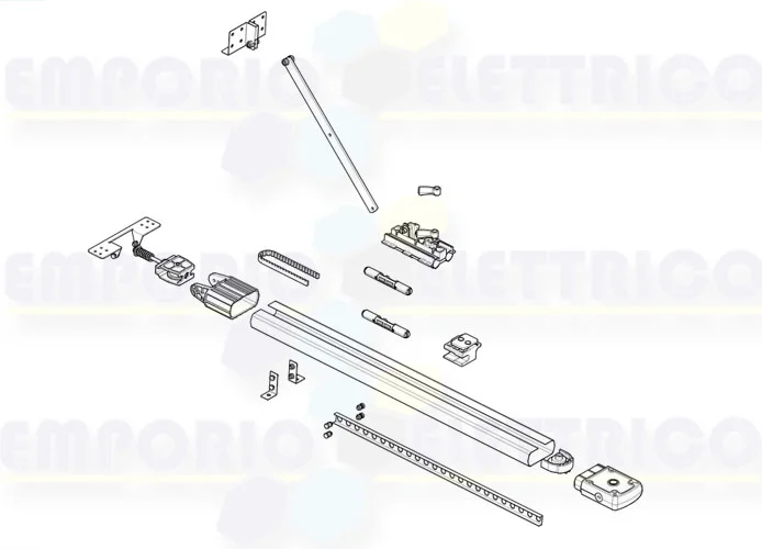 came Seite Ersatzteile für Riemenantrieb 001v0686 v0686