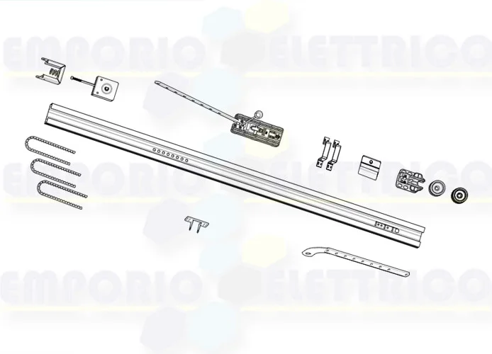 came Seite Ersatzteile für Riemenantrieb 001v06007 v06007