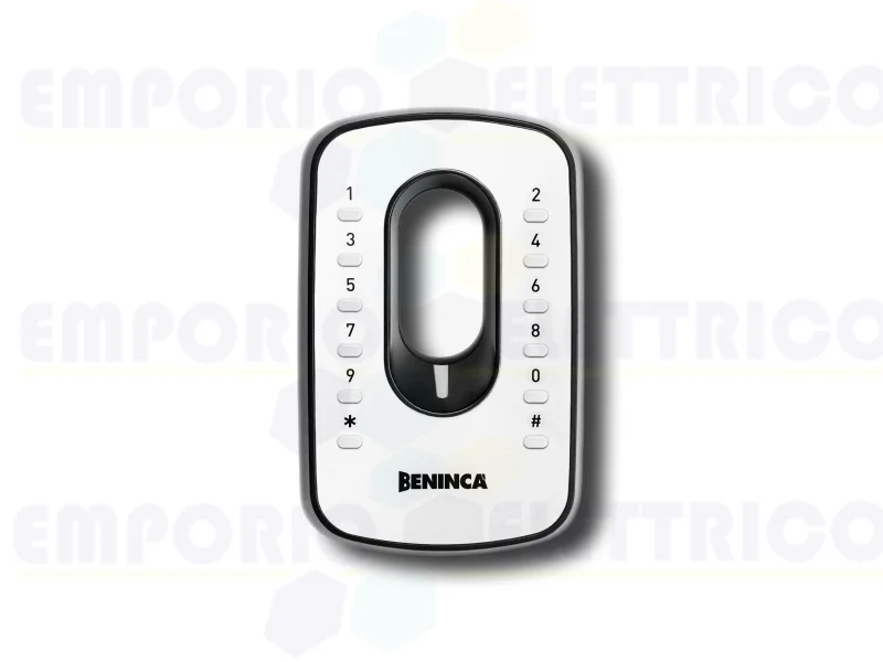 beninca digitale Tastatur aus Aluminium mit Kabel ip54 iri.kpad-c 9760032