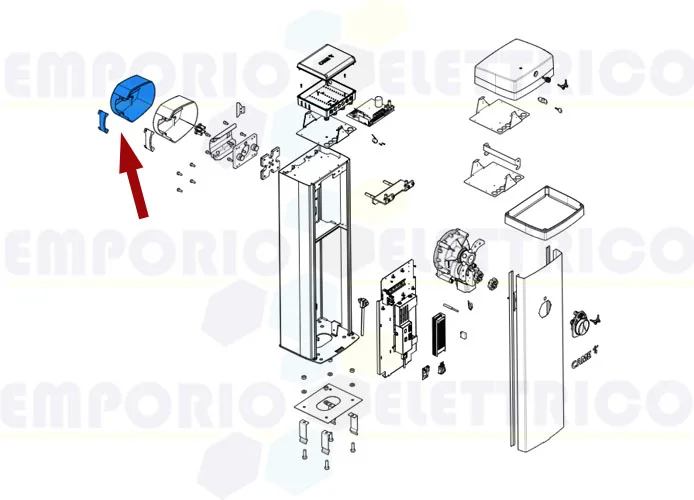 came Ersatzteil der Abdeckung für Anschluss der Stange gpx40 88003-0126