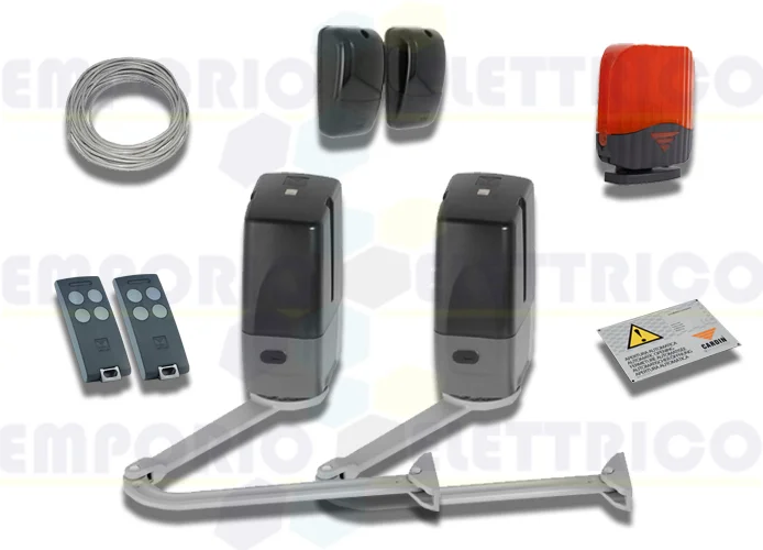 cardin Kit für Drehtore mit Torflügeln bis zu 5m (400kg) 24v kt-bl3924mcb