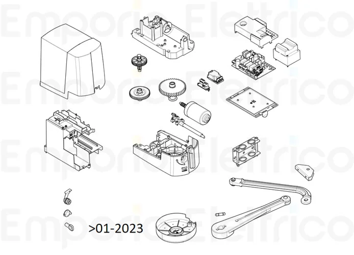 came Seite Ersatzteile des Motors ftx20dlc 2023 801mb-0150