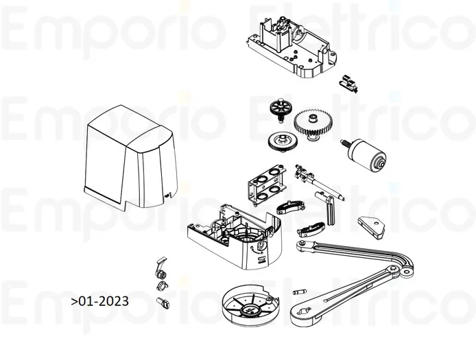 came Seite Ersatzteile des Motors ftx20dgs 2023 801mb-0140